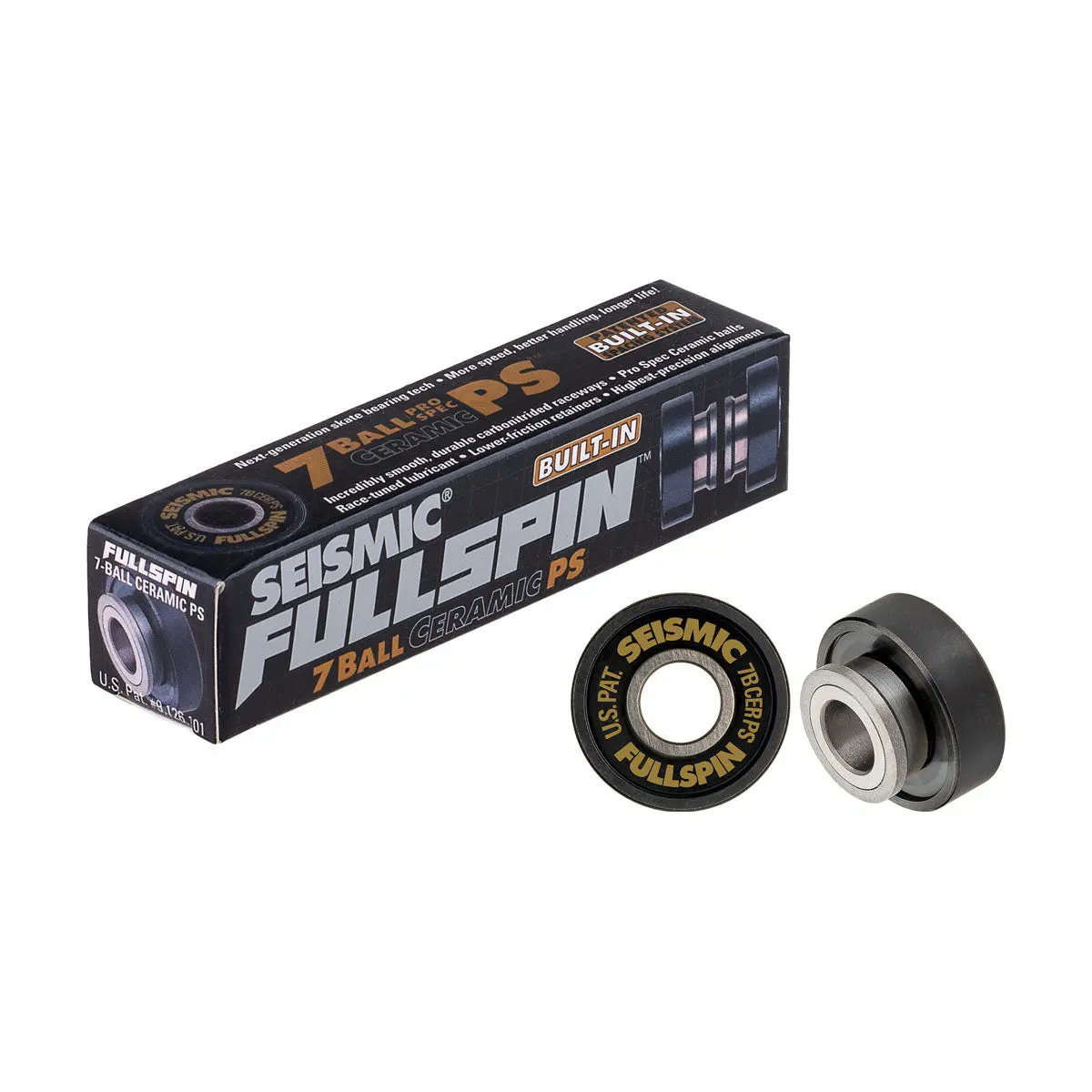 Seismic Fullspin 7-Ball Ceramic Pro Spec Bearings 1