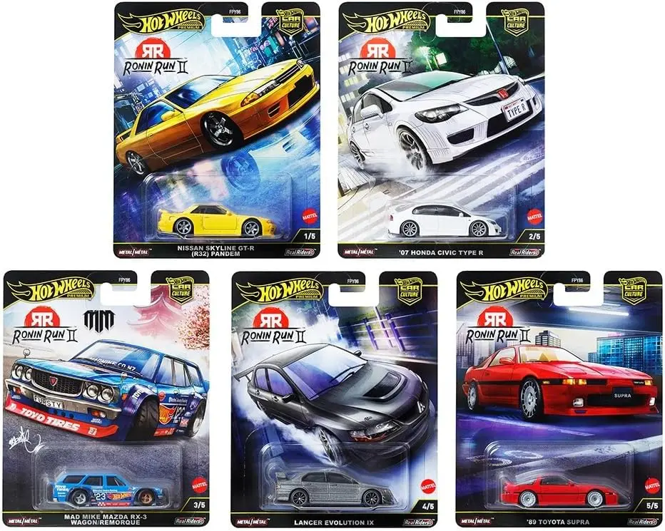Hot Wheels 1:64 Car Culture 2025 M Case – Ronin Run Ii  (+Hobby Protect Case) 1