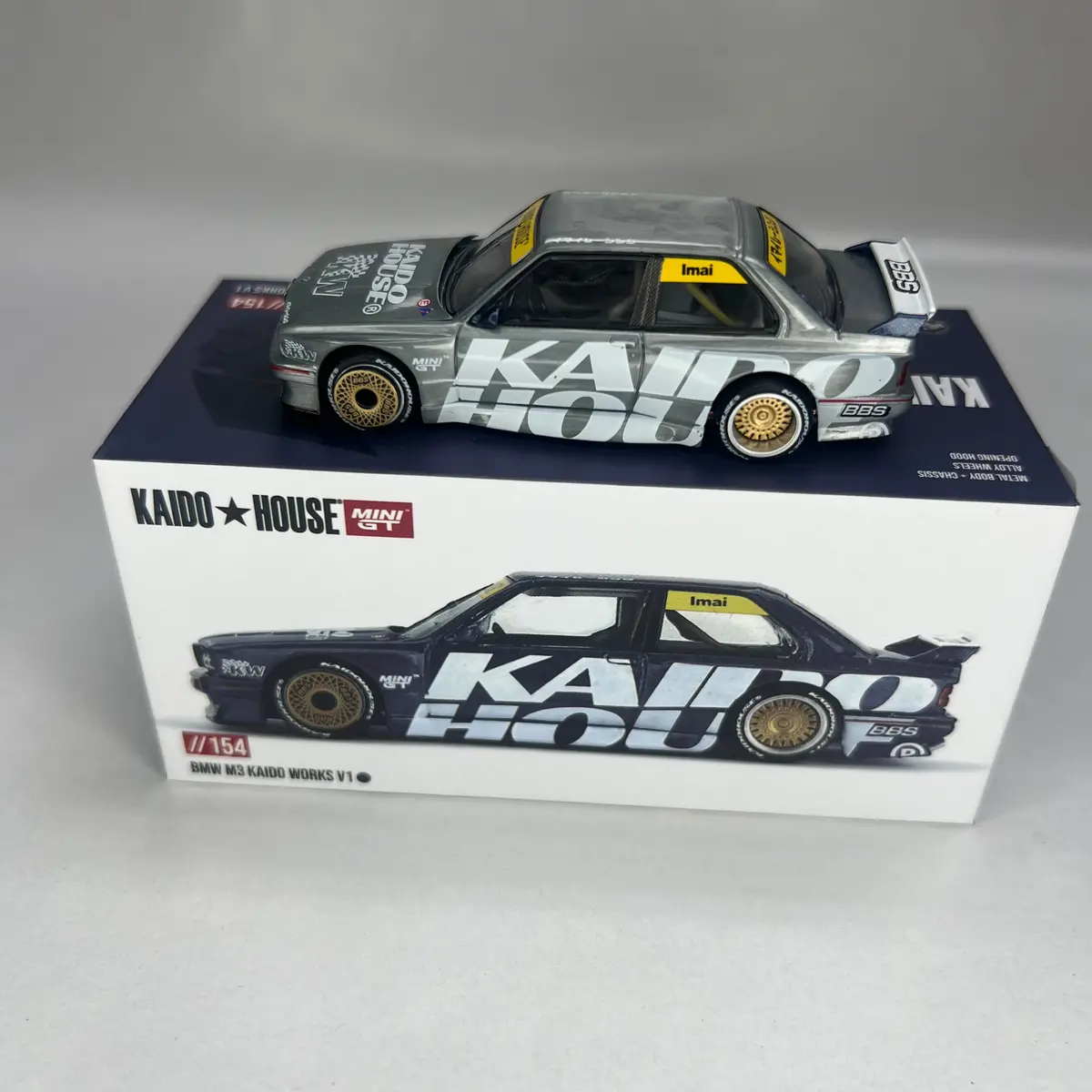 Chase Kaido House X Mini Gt 1:64 #154 Bmw M3 (E30) Kaido Works V1 1