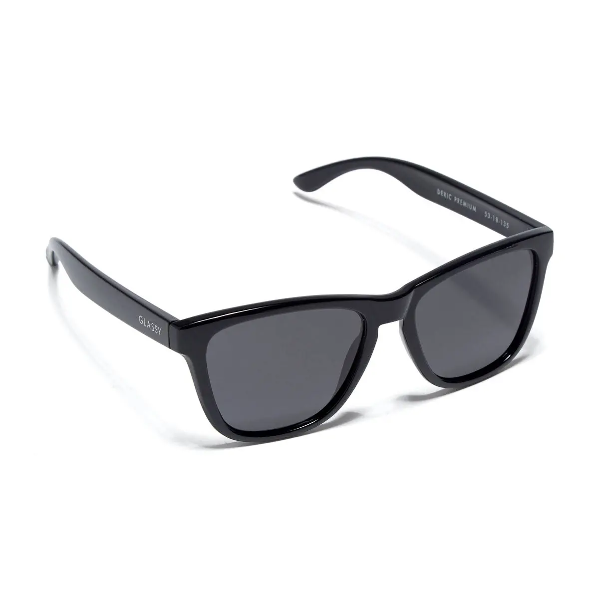 Glassy Deric Premium Polarized Sunglasses - Matte Black 1