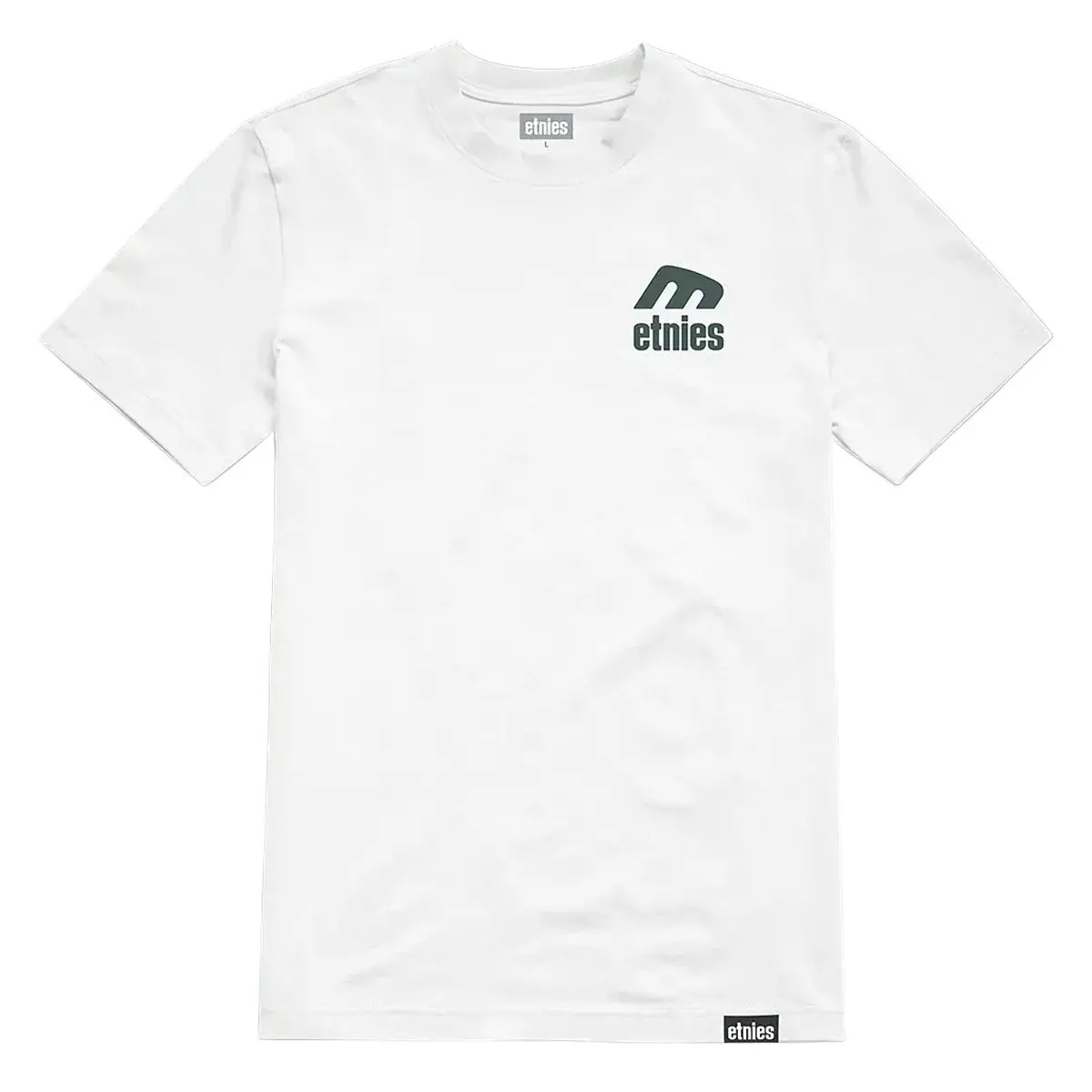 Etnies Team T-Shirt - White/Green 1