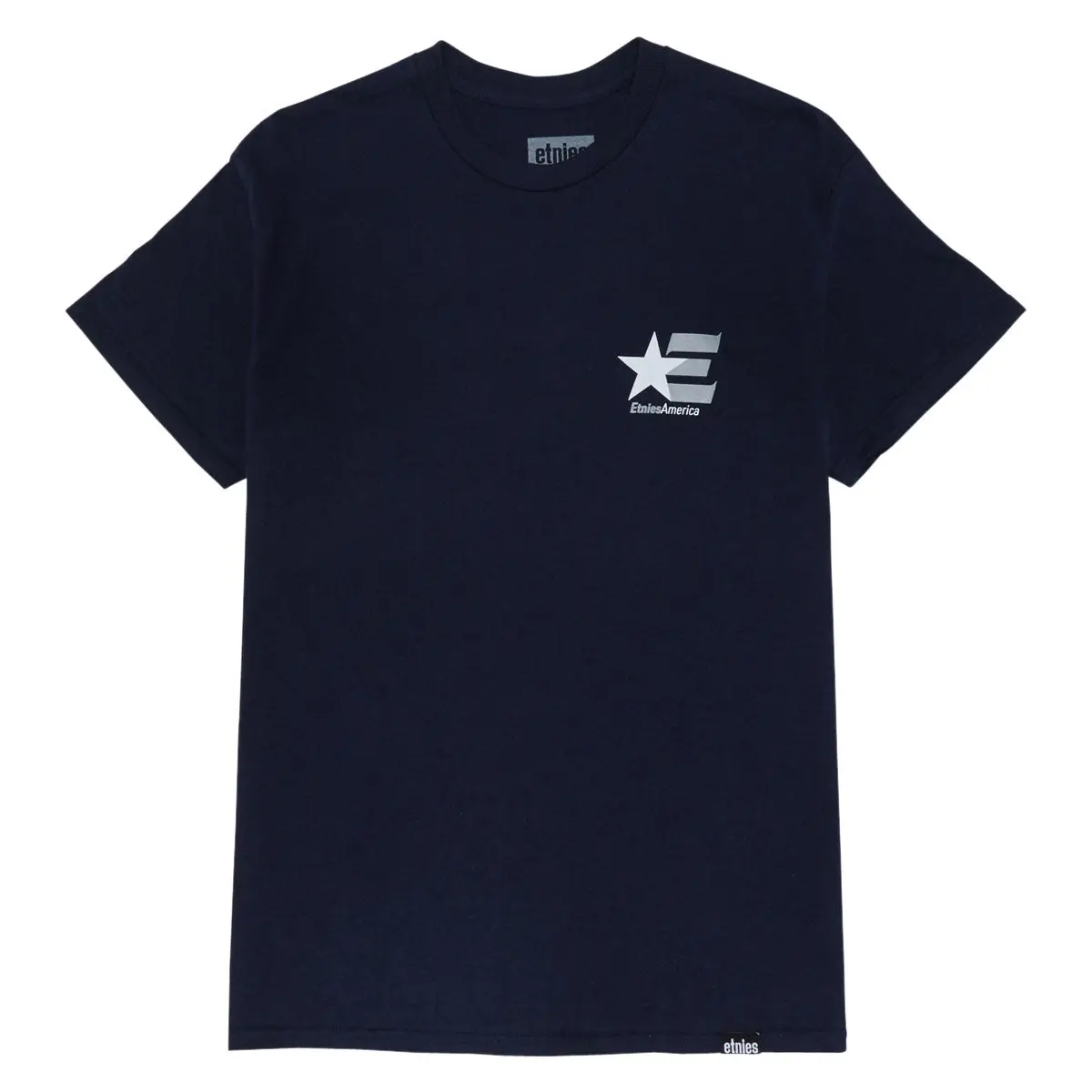Etnies America T-Shirt - Navy/White 1