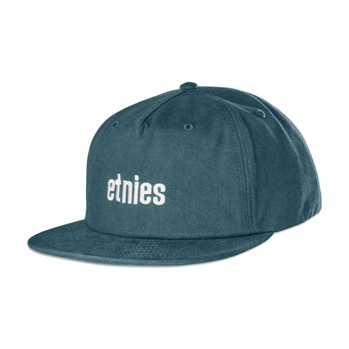 Etnies Icon Embroidery Snapback Hat - Indigo 1