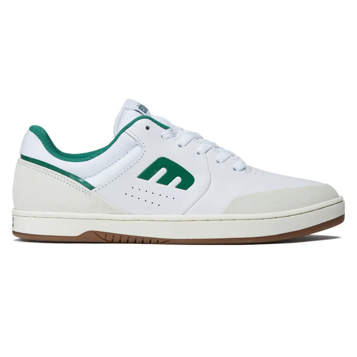 Etnies Marana Shoes - White/White/Green 1