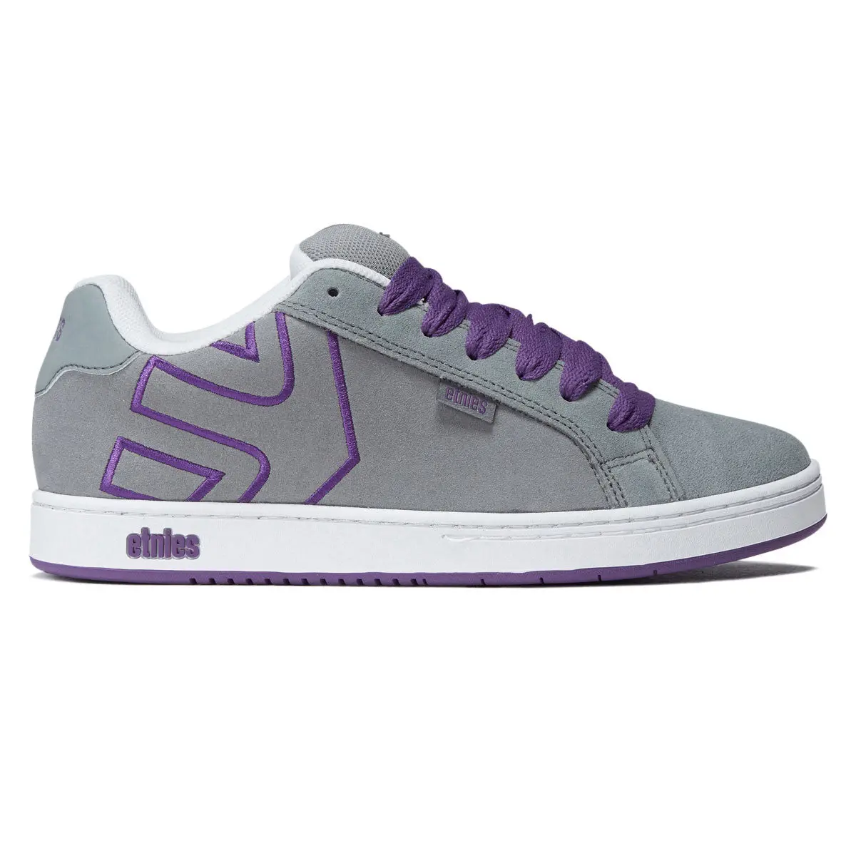 Etnies Fader Shoes - Grey/Purple 1