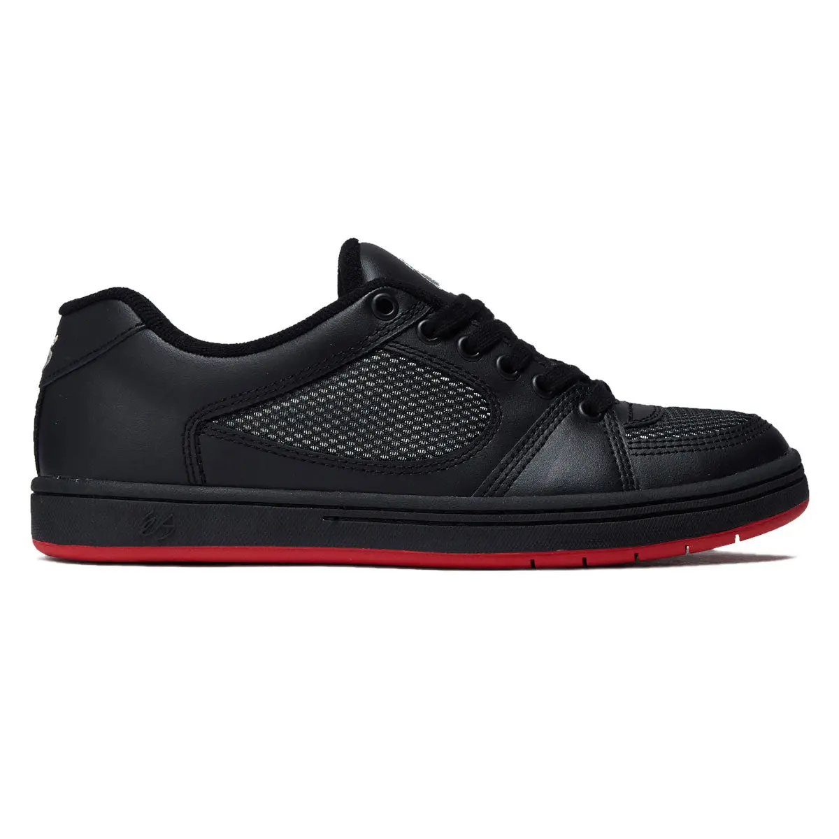 Es Accel Shoes - Black/Black/Red 1