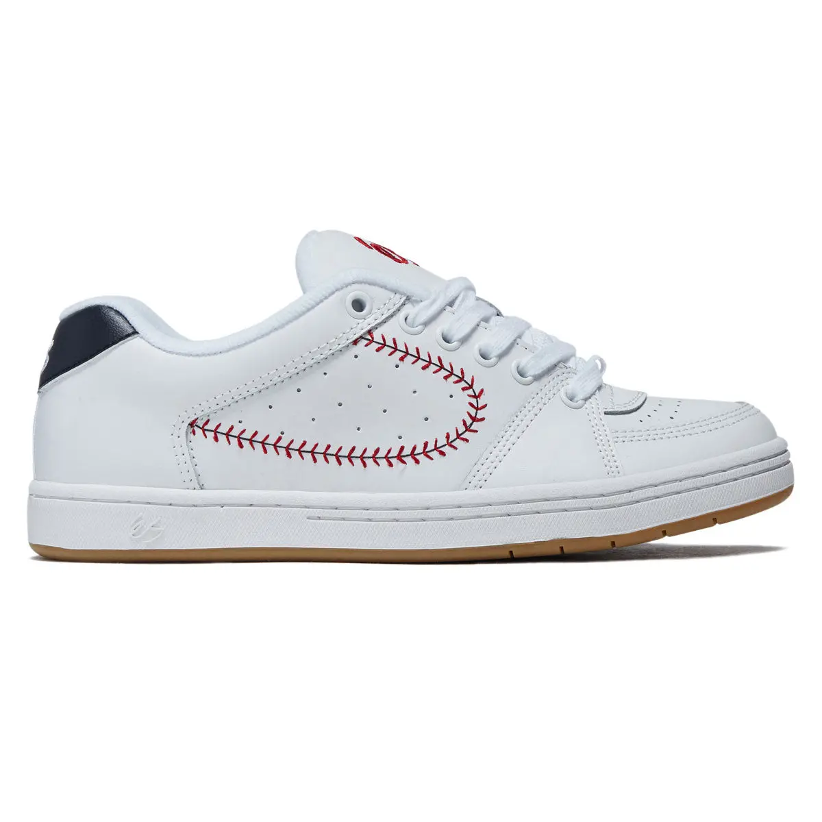 Es Accel Shoes - White/Blue/Red 1