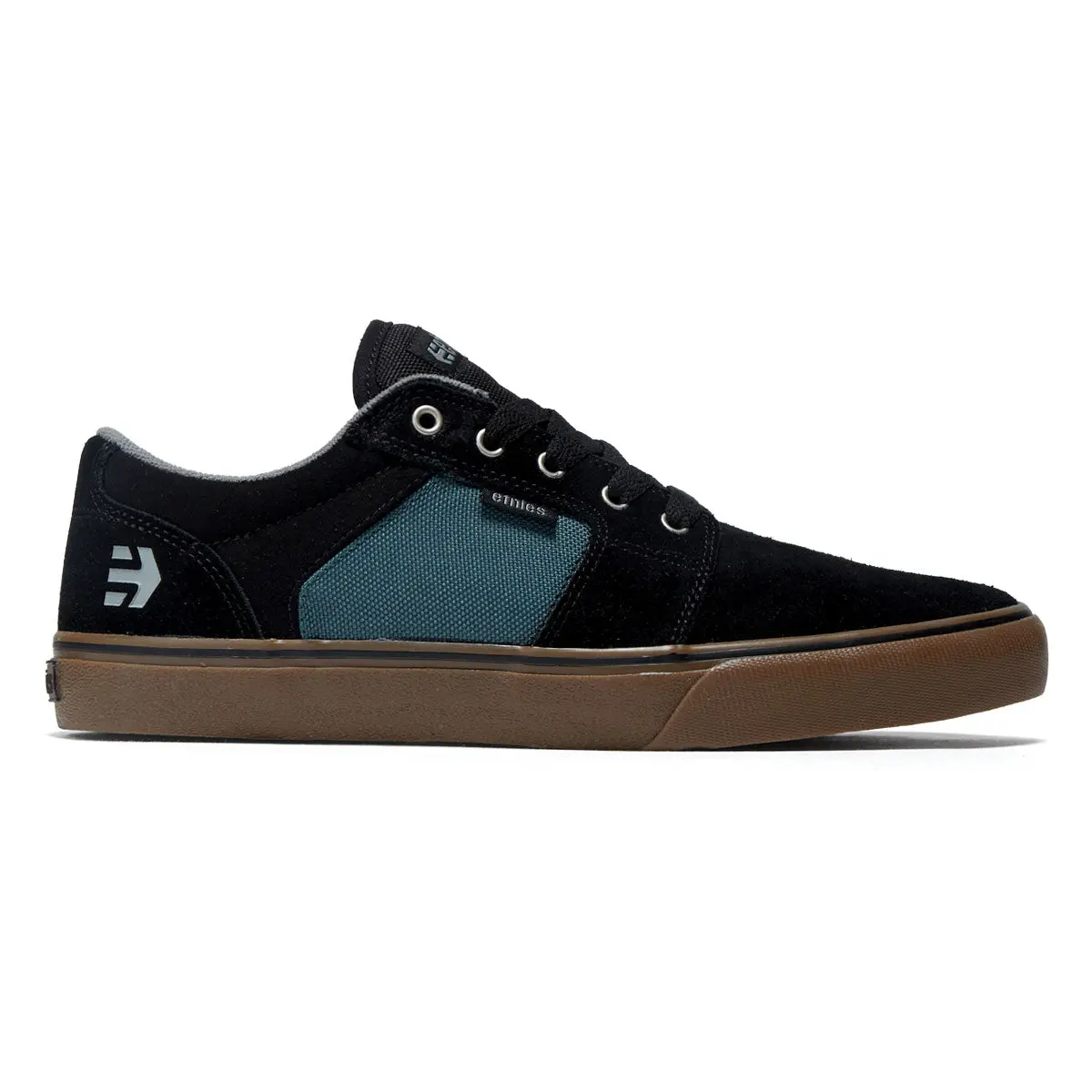 Etnies Barge Ls Shoes - Black/Teal 1