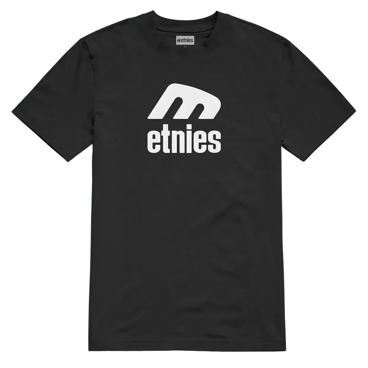 Etnies Icon E T-Shirt - Black/White 1
