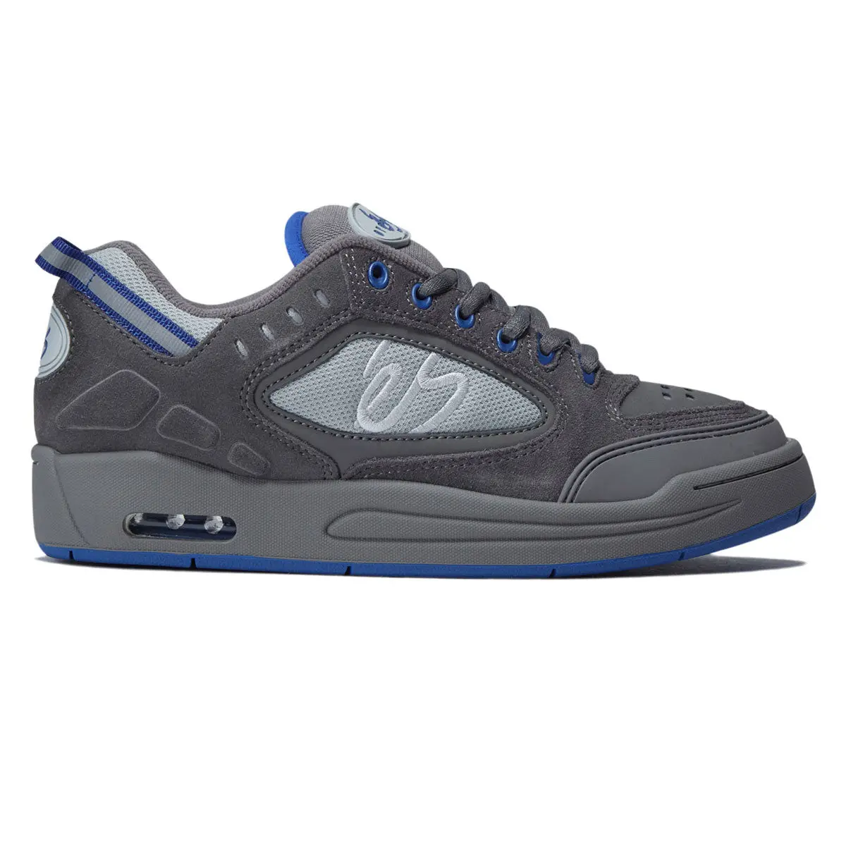 Es Creager Shoes - Grey/Royal 1