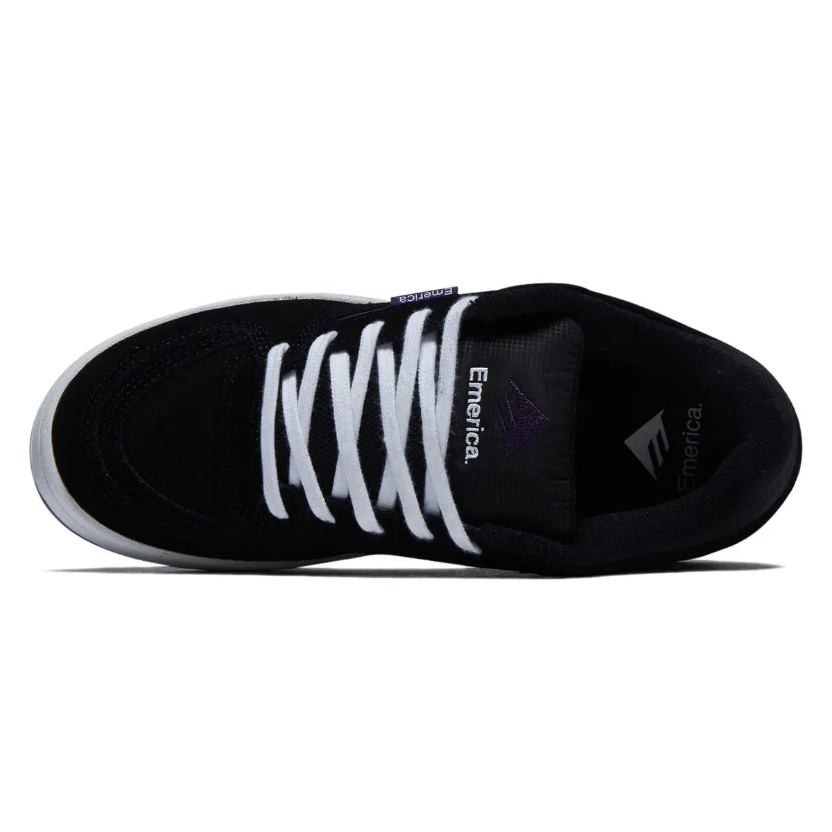 Emerica Mute Shoes - Black/White/Gum 2