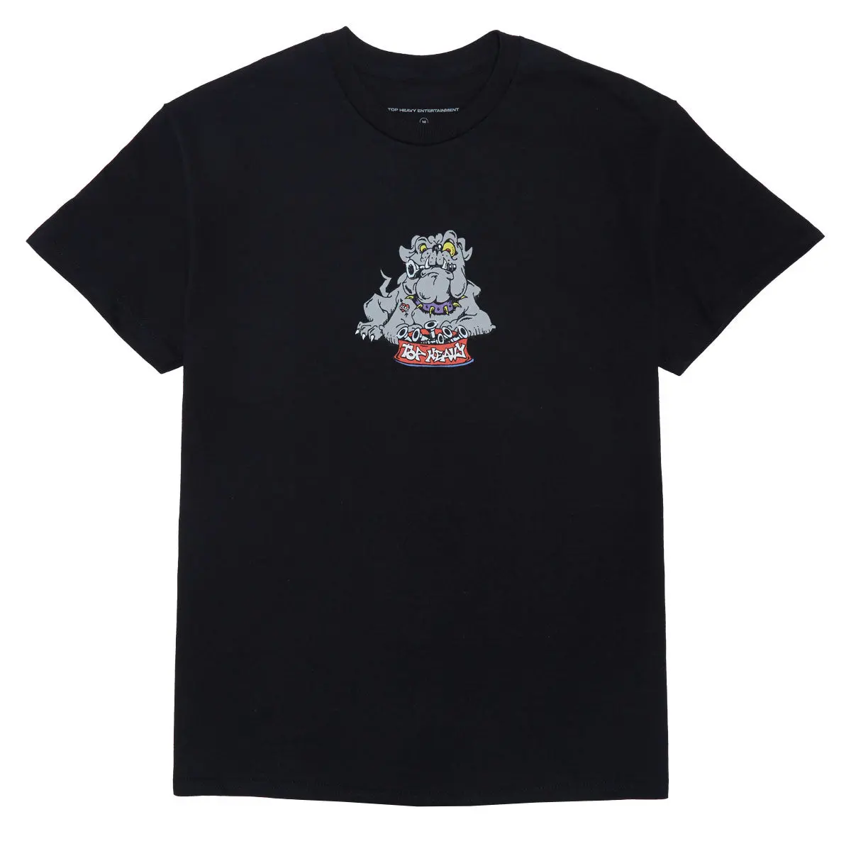 Top Heavy Dogfood T-Shirt - Black 1