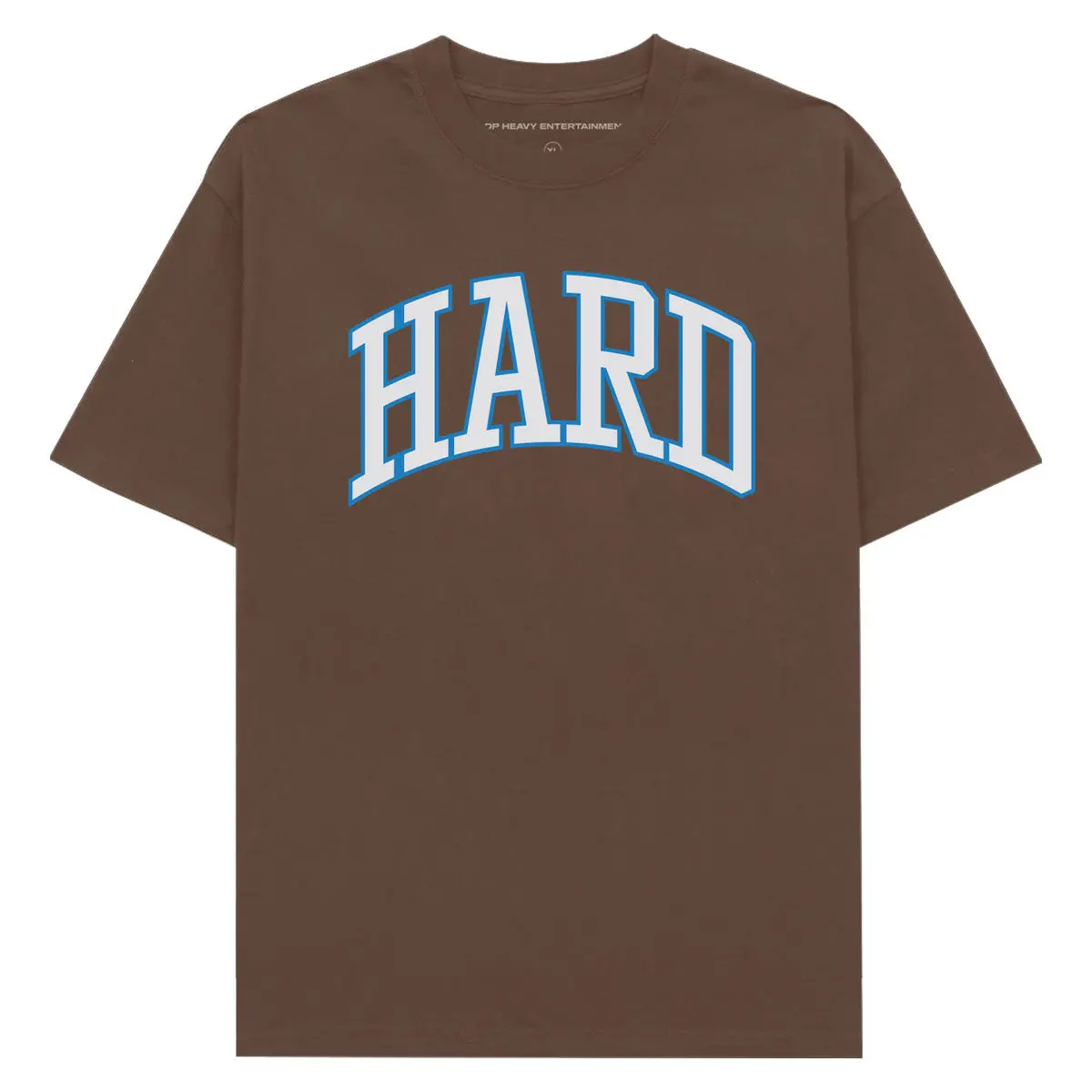Top Heavy Hard T-Shirt - Brown 1