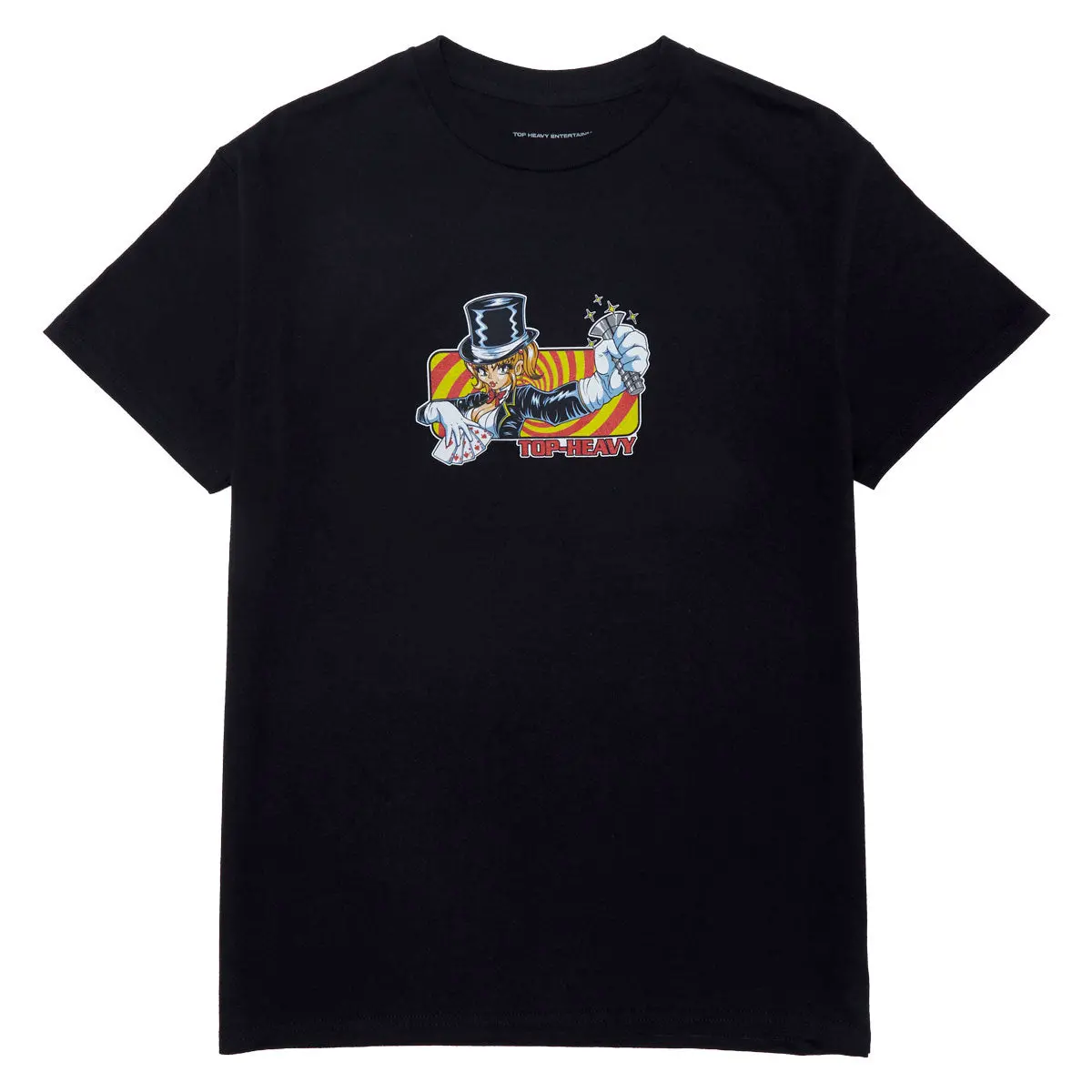 Top Heavy Sleight Of Hand T-Shirt - Black 1