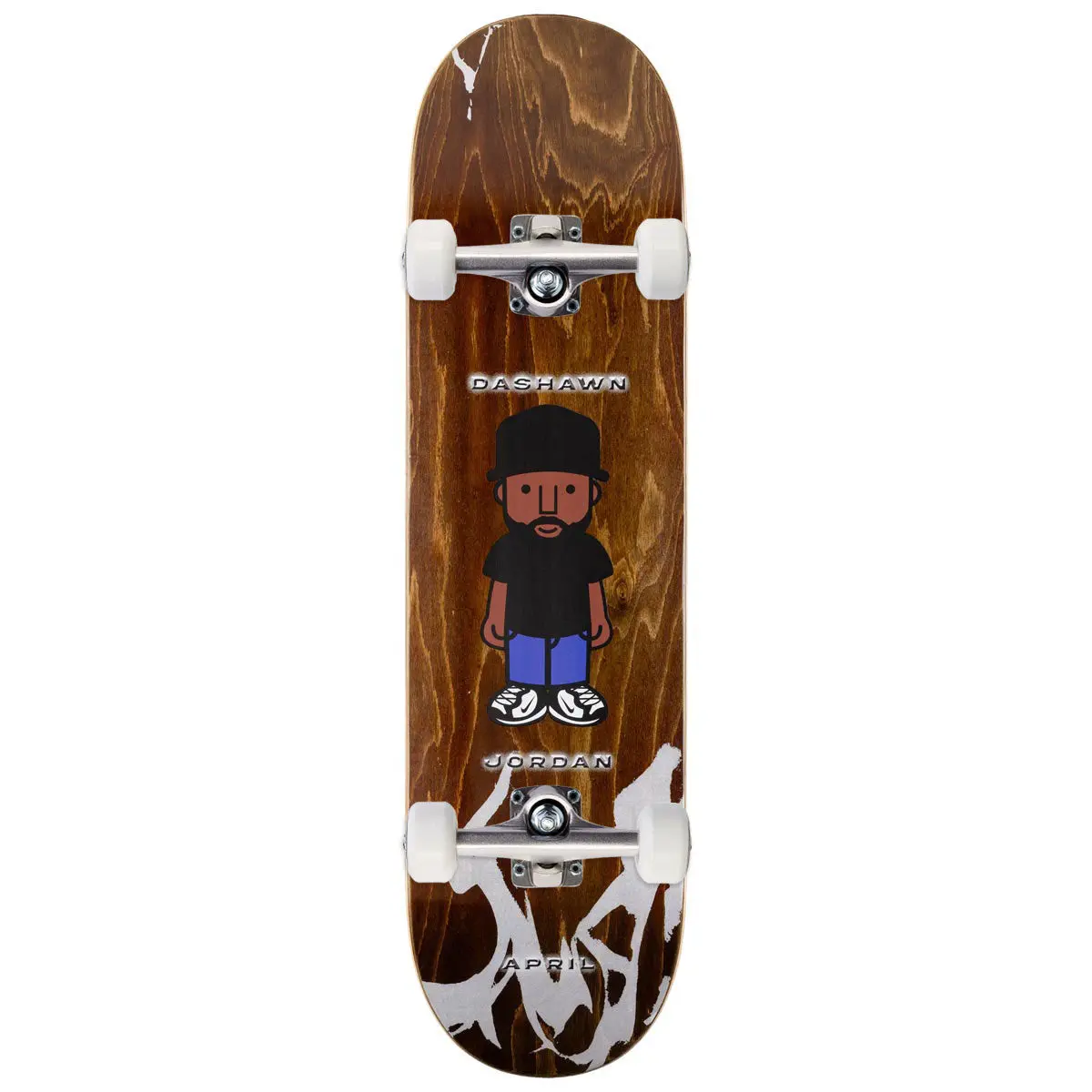 April Dashawn Jordan Character Skateboard Complete - 8.38" 1
