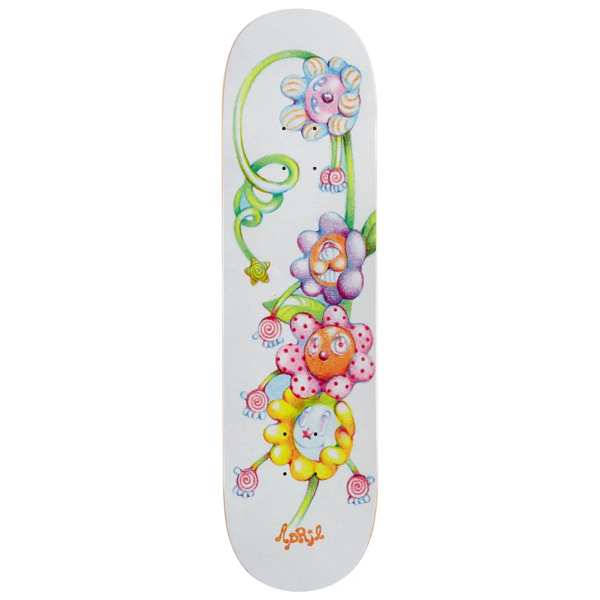 April Yuto By Ema Gaspar Skateboard Deck - 8.50" 1