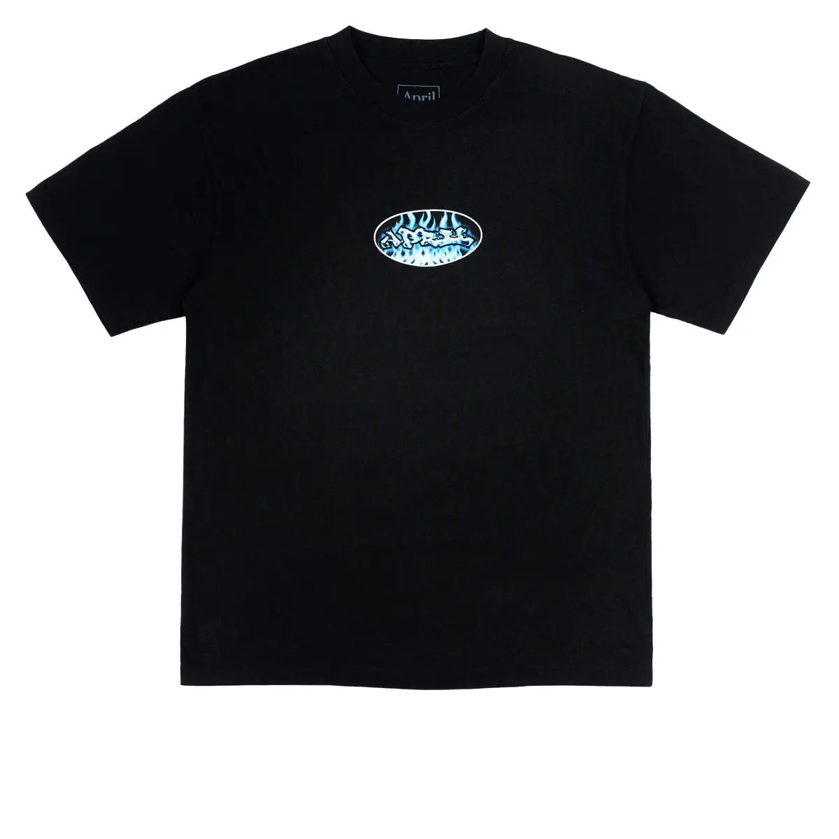 April Clear Flames T-Shirt - Black 1
