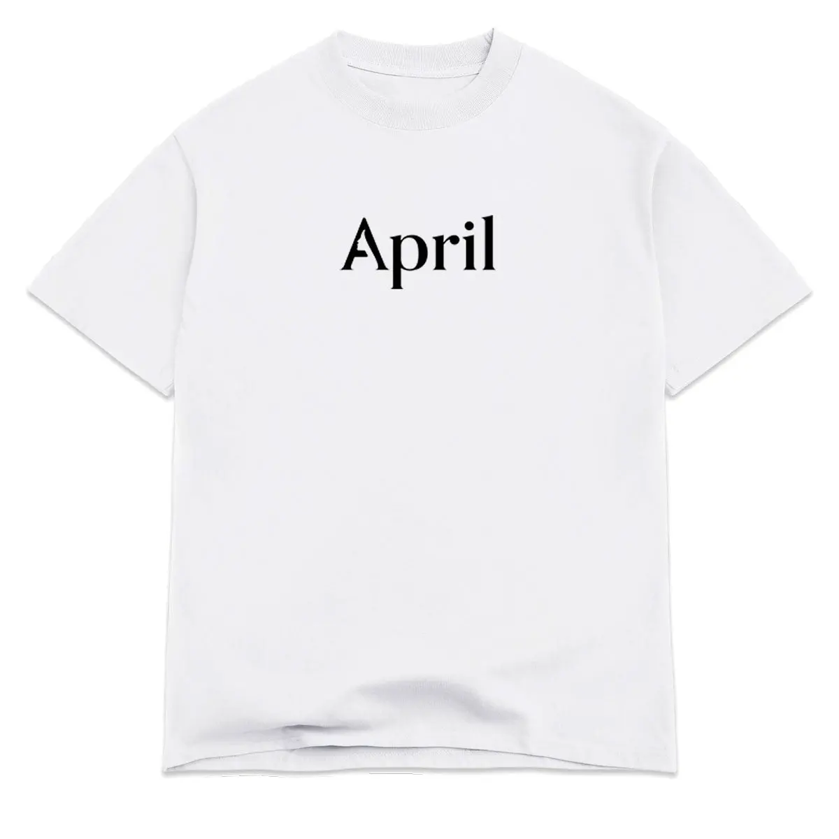 April Og Logo T-Shirt - White 1