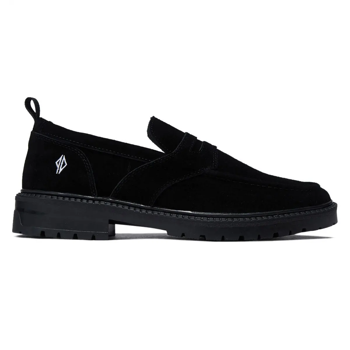 Hours Is Yours Cohiba Pd Dollin Lug Loafer Shoes Shoes - Black Suede 1