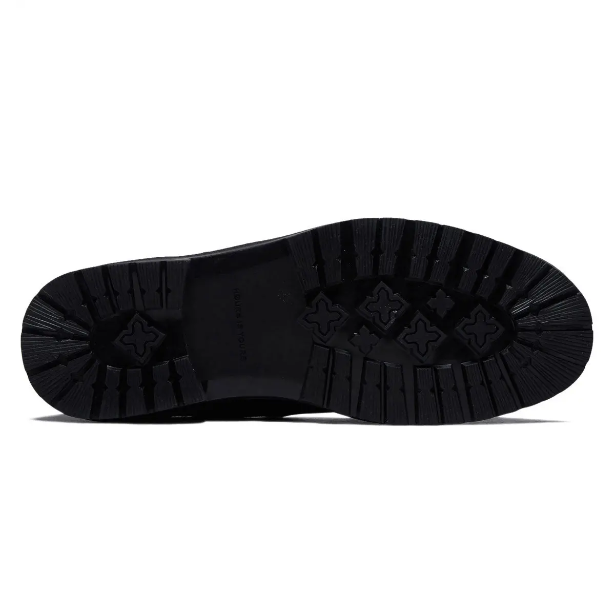 Hours Is Yours Cohiba Pd Dollin Lug Loafer Shoes Shoes - Black Suede 4