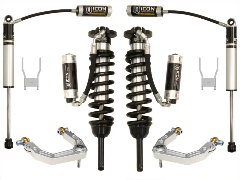 Icon Vehicle Dynamics Stage 5 Suspension – 0–3 Inch Lift For 2012–2015 Toyota Hilux W/ Billet Upper Control Arms 1