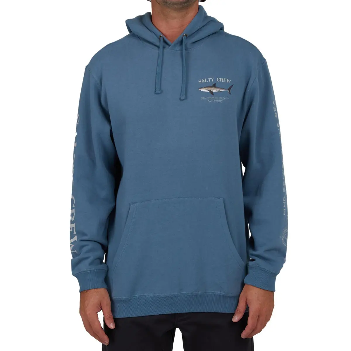 Salty Crew Bruce Hoodie - Slate 1