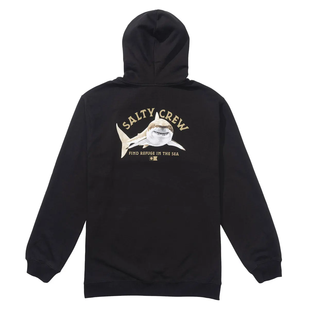 Salty Crew Lurking Fleece Hoodie - Black 1
