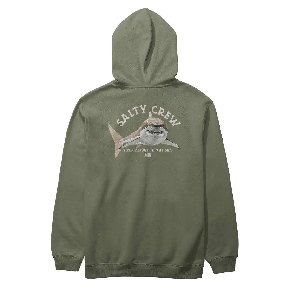 Salty Crew Lurking Hoodie - Dusty Olive 1