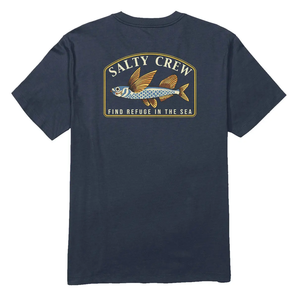 Salty Crew Fly Home T-Shirt - Navy 1