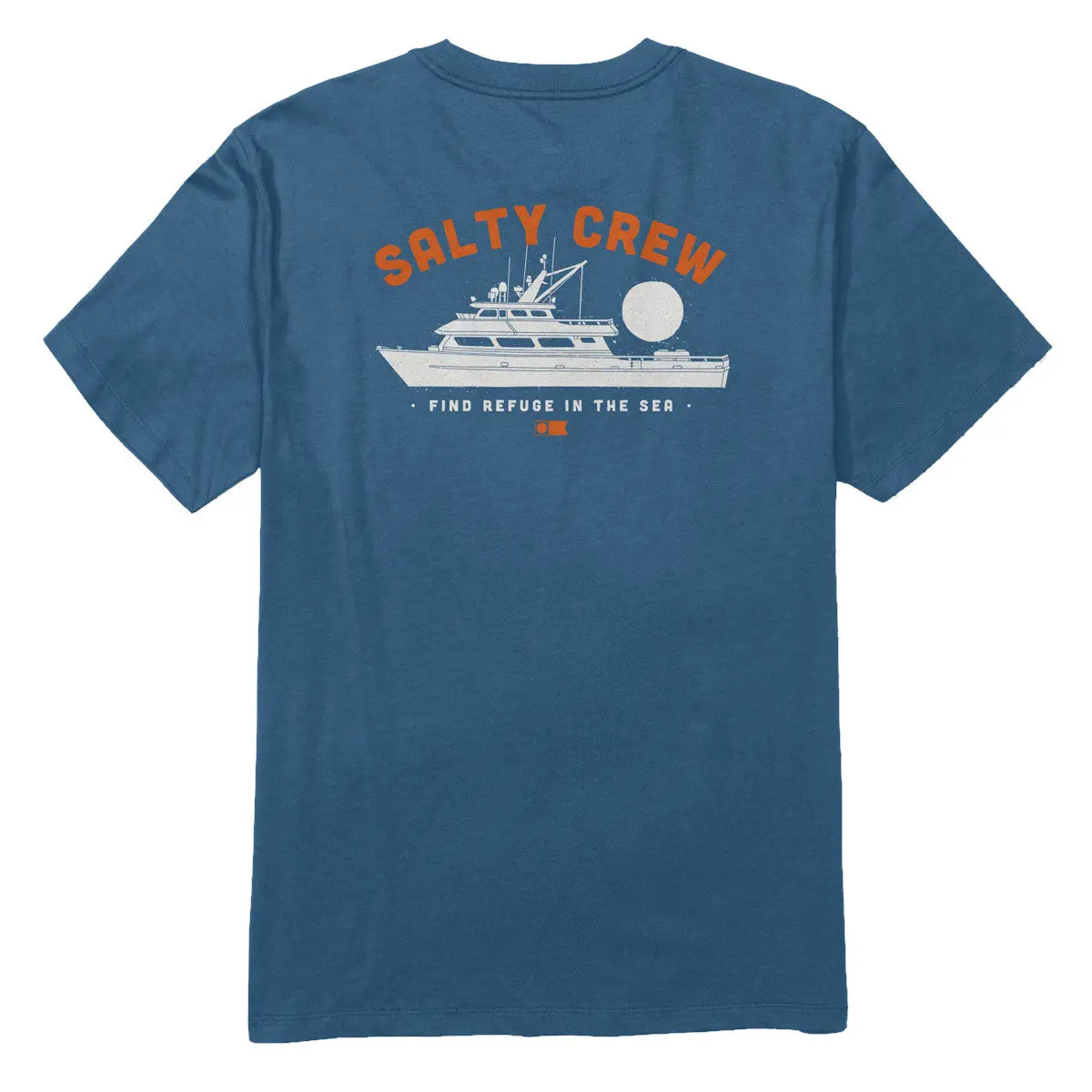 Salty Crew Overnight T-Shirt - Cast Blue 1