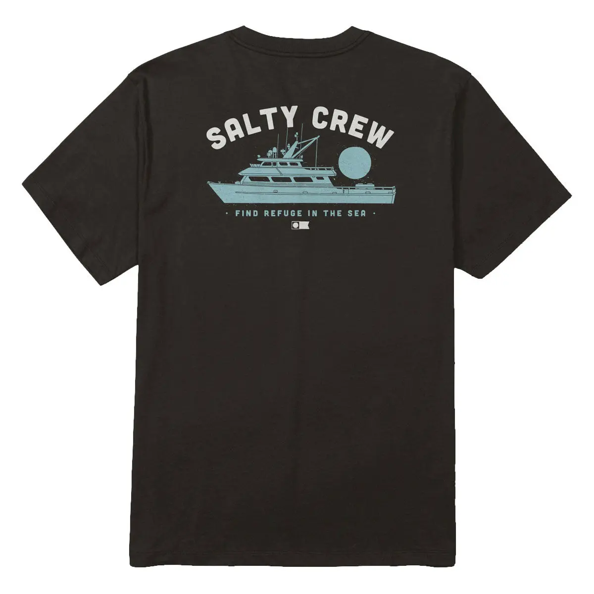 Salty Crew Overnight T-Shirt - Black 1