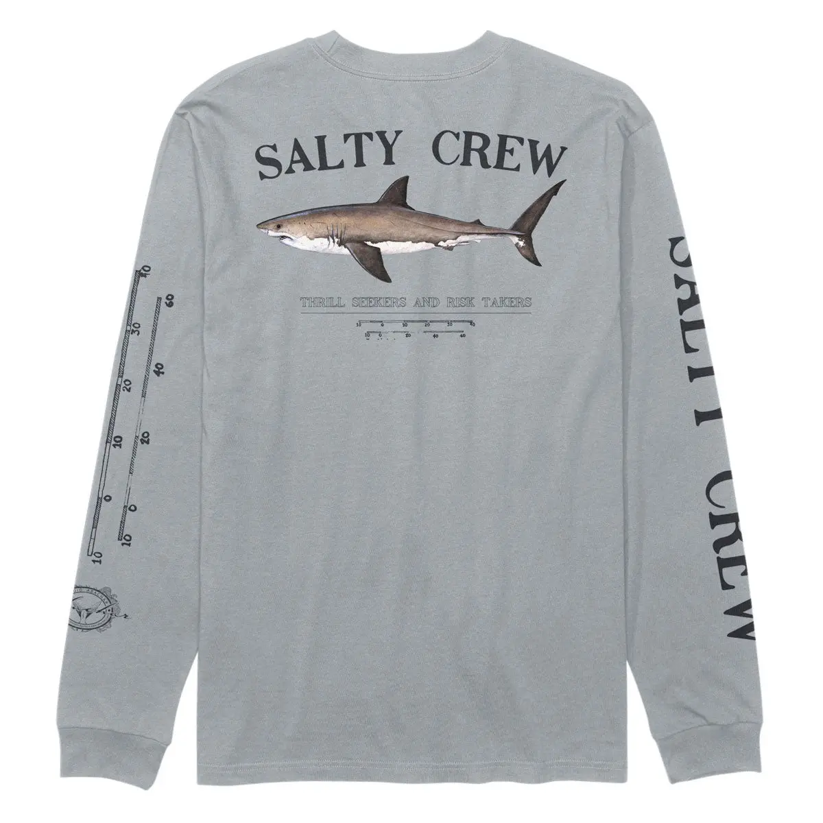 Salty Crew Bruce Long Sleeve T-Shirt - Quarry 1