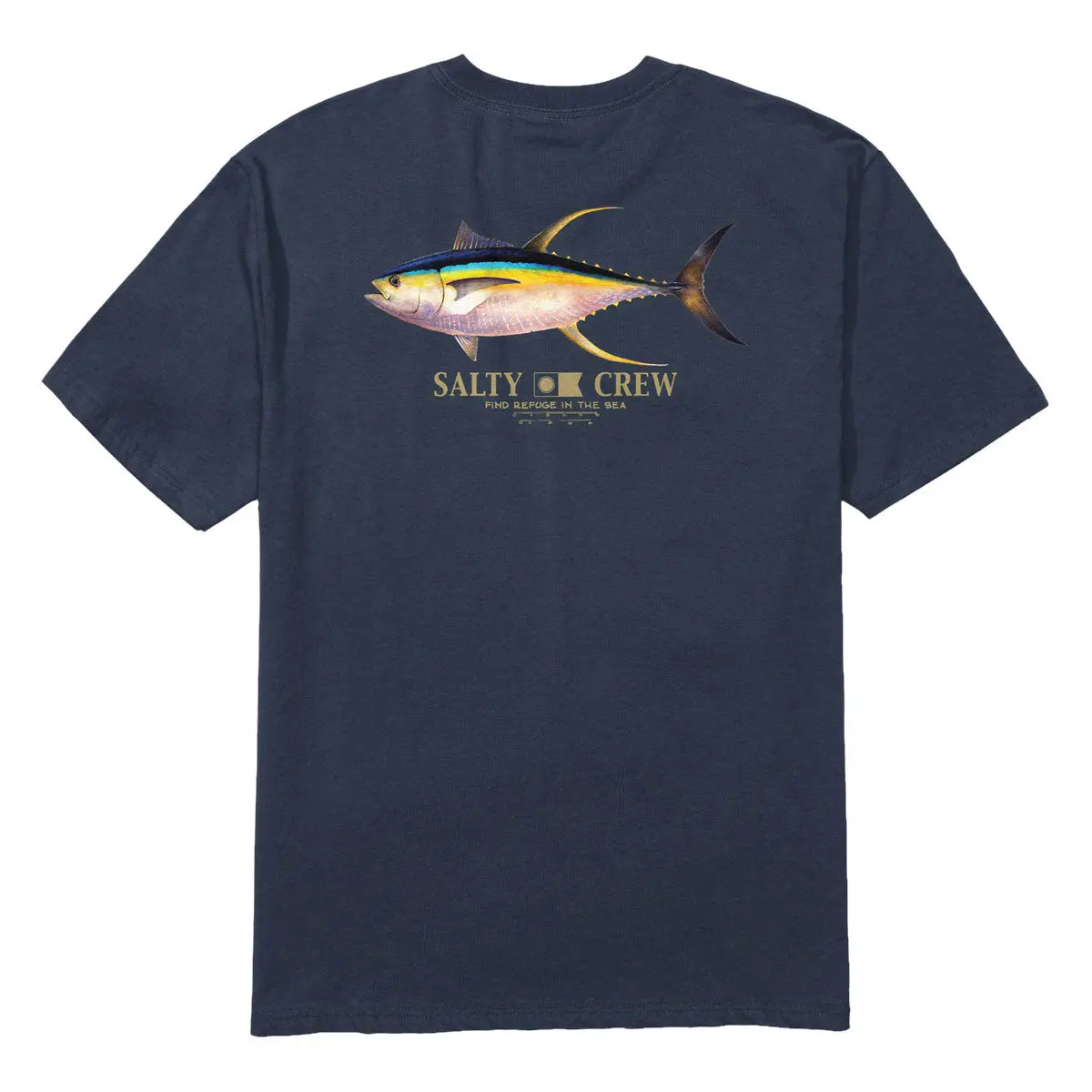 Salty Crew Ahi Classic T-Shirt - Navy 1