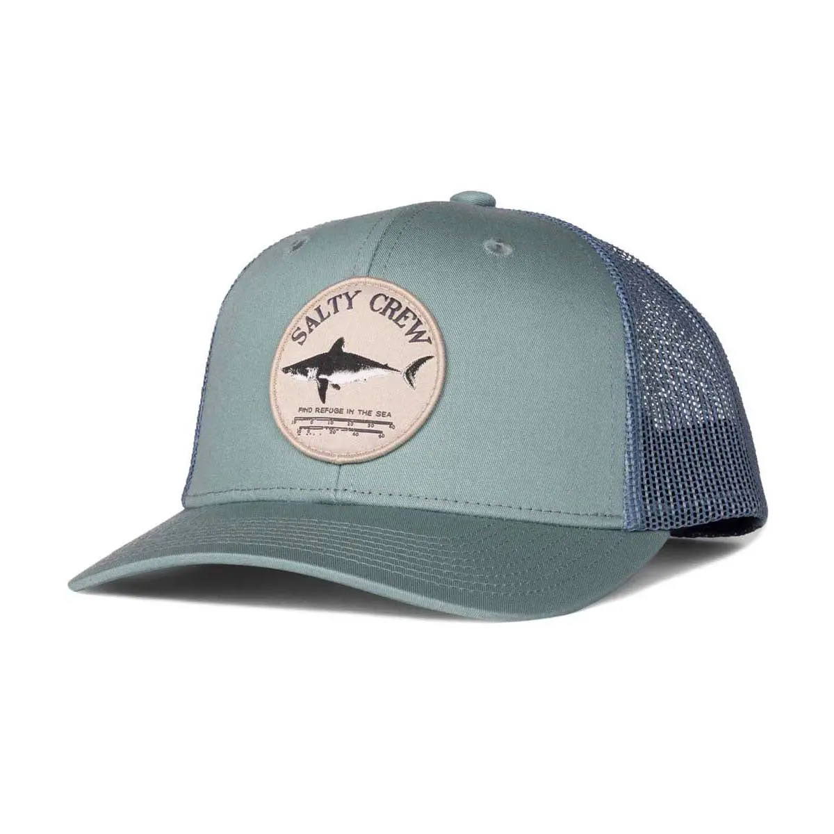 Salty Crew Bruce Trucker Hat - Marine/Slate 1
