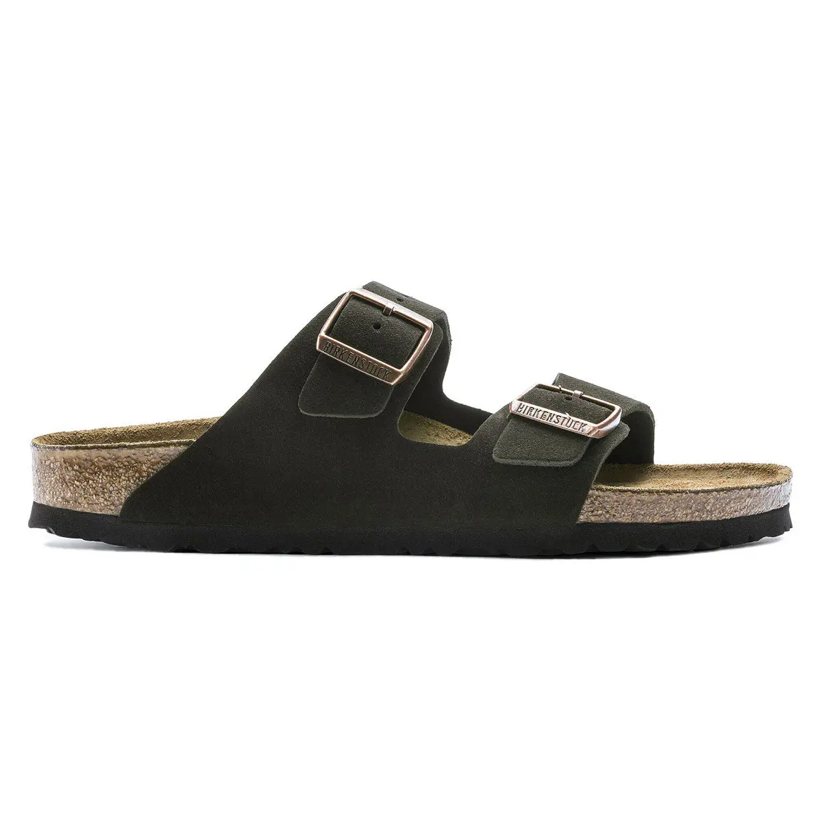 Birkenstock Arizona Soft Footbed Sandals - Mocha Suede 1