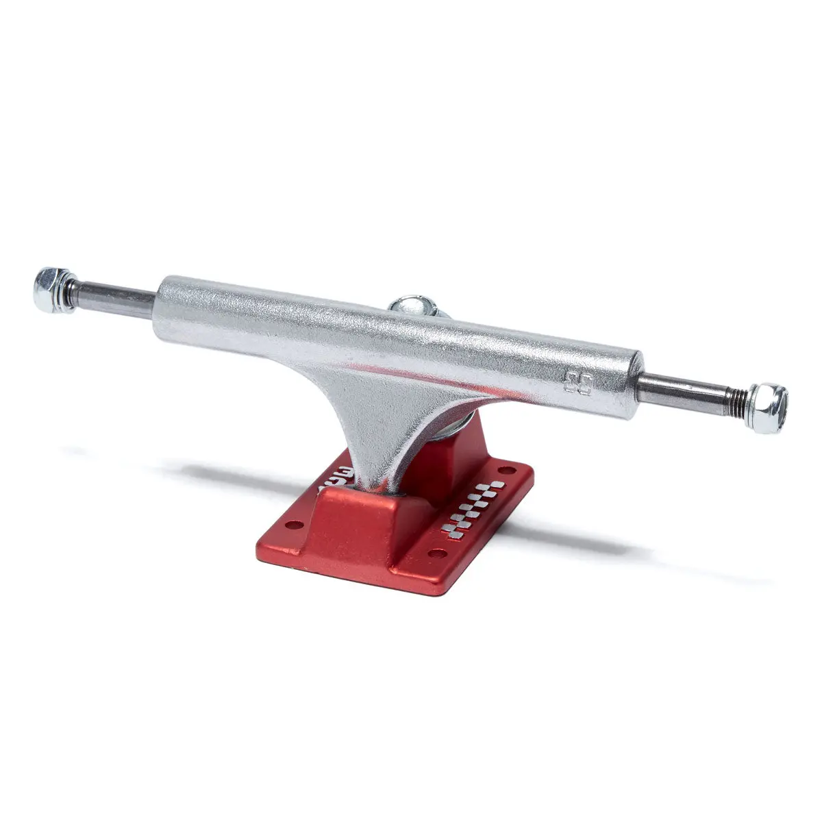 Ace Classic Skateboard Trucks - Polished/Red - 33 1