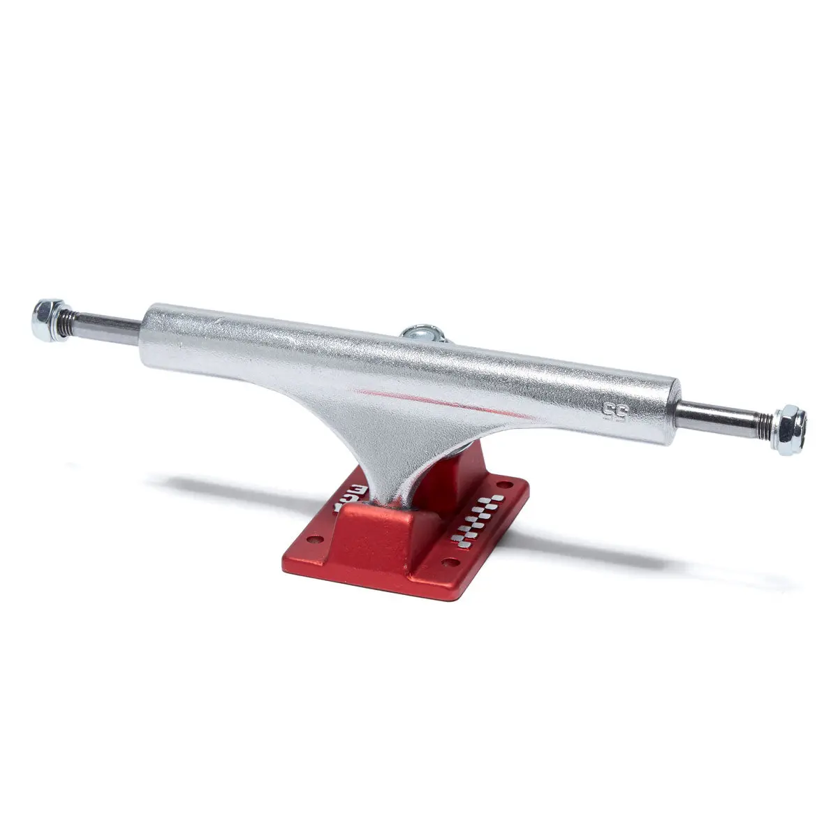 Ace Classic Skateboard Trucks - Polished/Red - 55 1