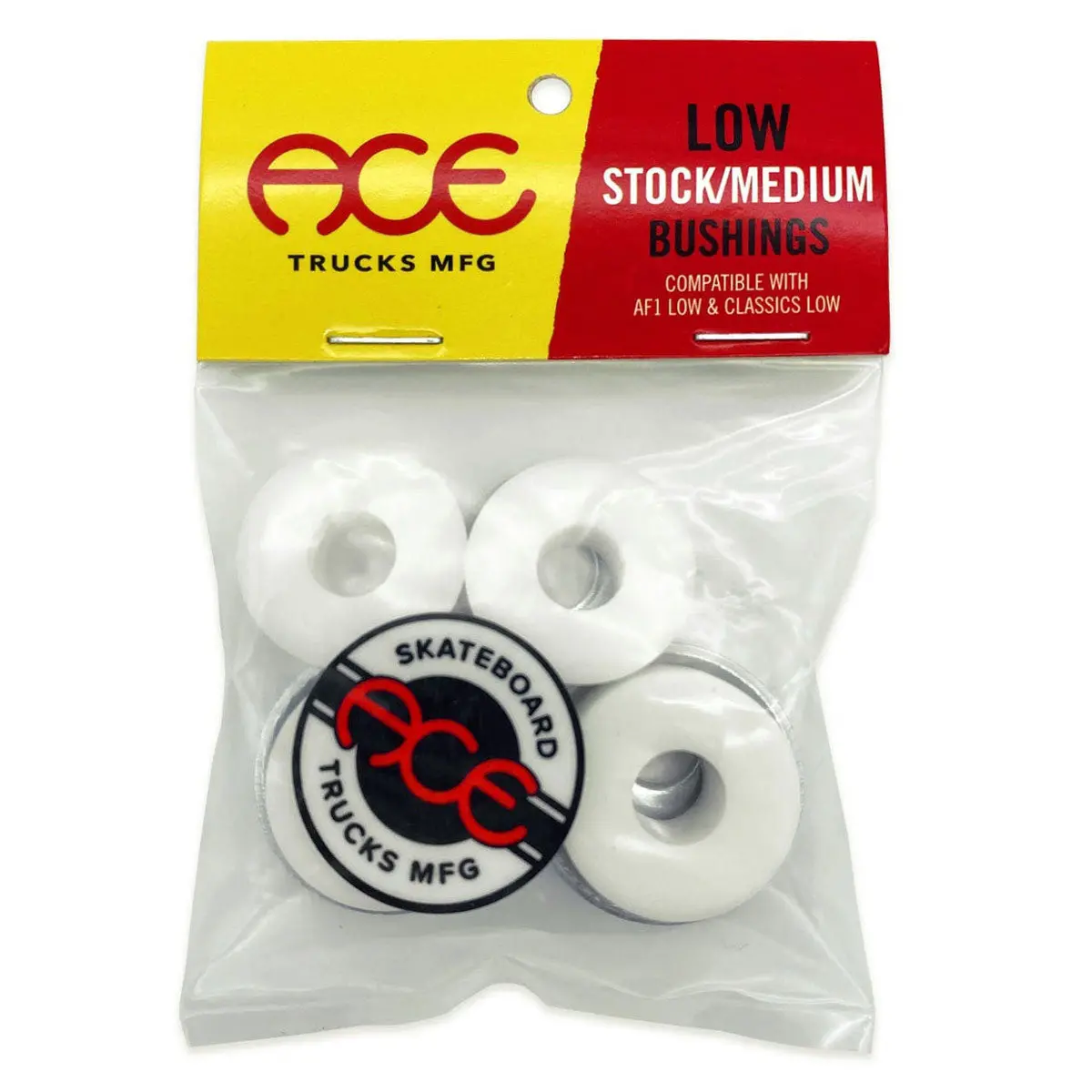 Ace Low Standard Medium Bushings - White 1