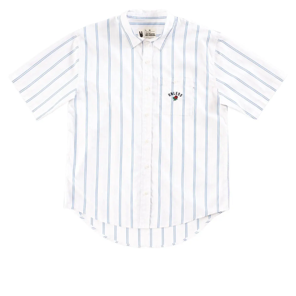 Unless Striped Shirt - White 1