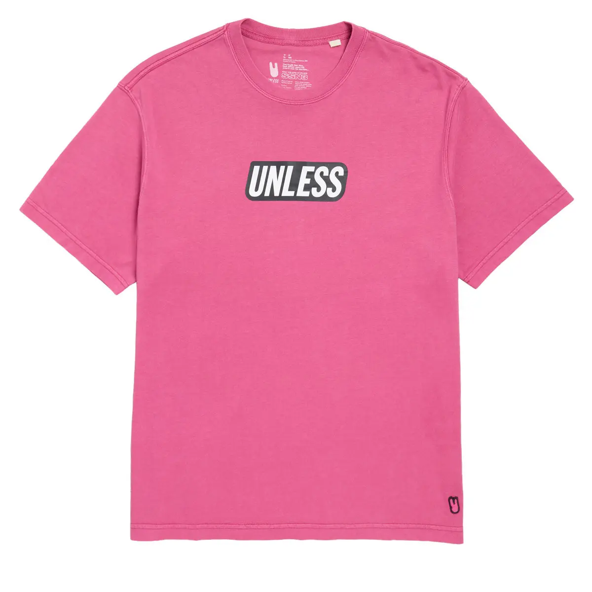 Unless Candy Bar T-Shirt - Pink Washed 1