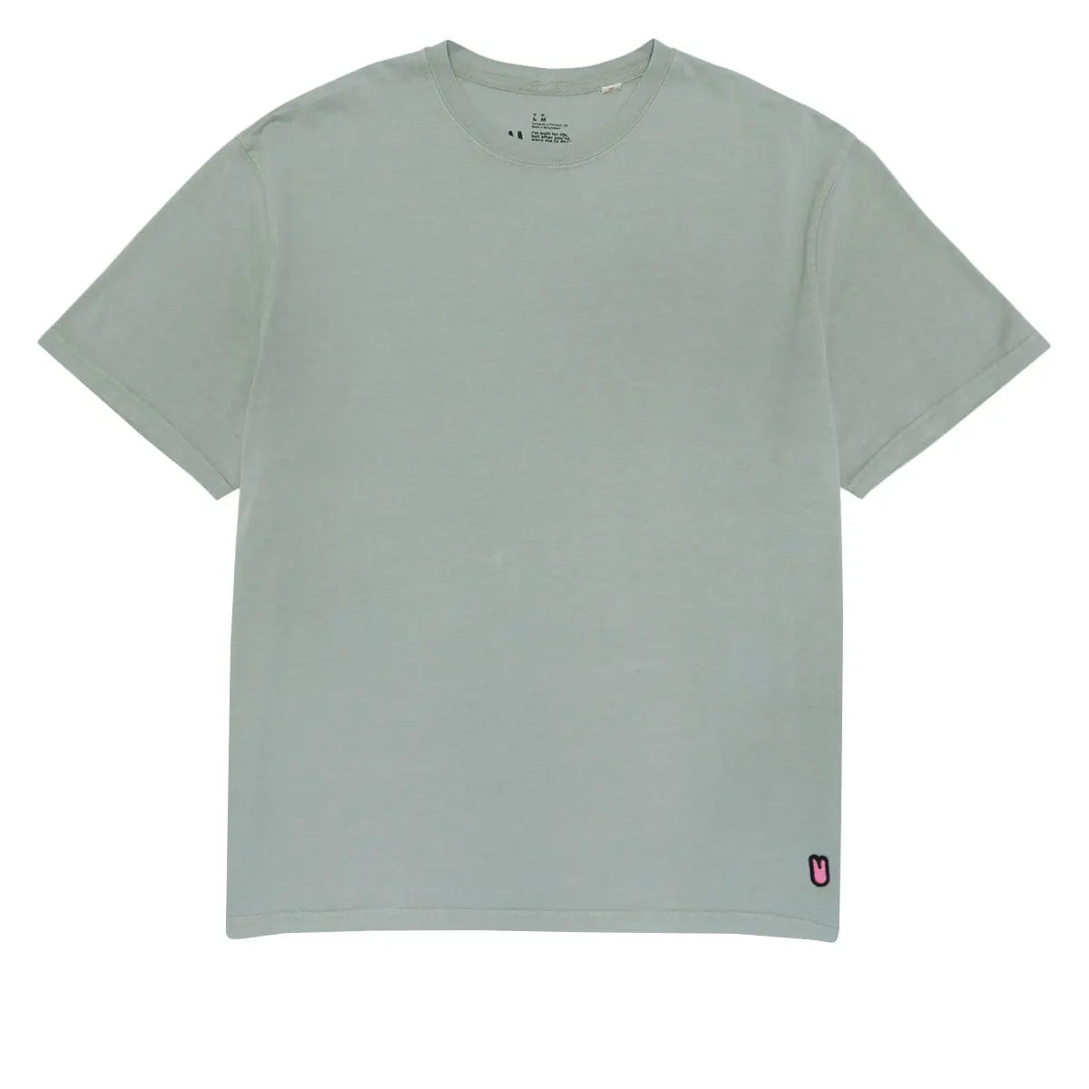 Unless Essentials T-Shirt - Silt Green Washed 1