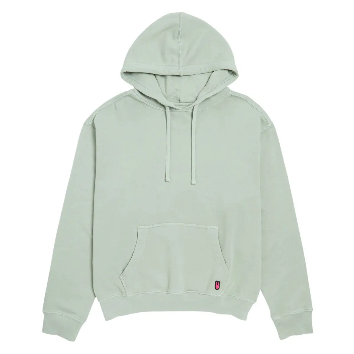 Unless Essentials Hoodie - Silt Green Washed 1