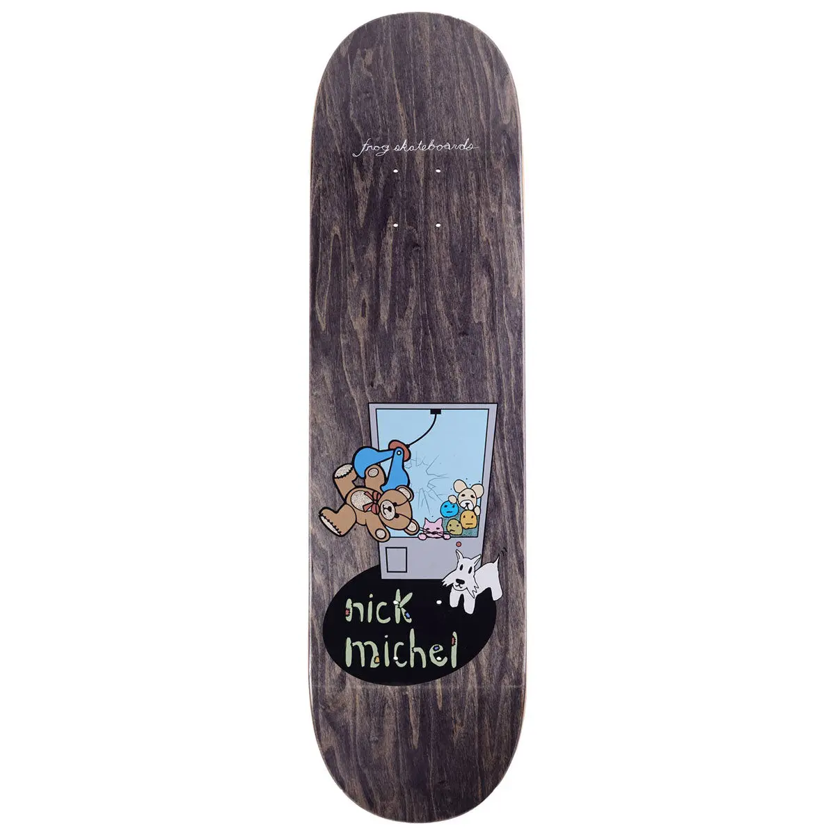 Frog Claw Machine Nick Michel Skateboard Deck - 8.25" 1