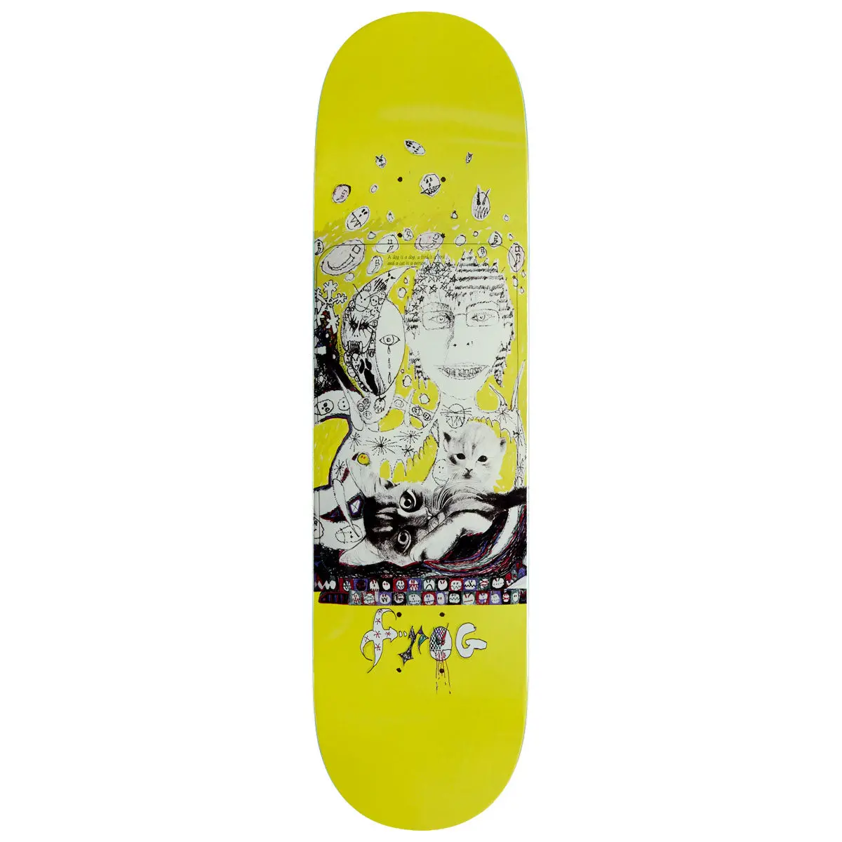 Frog Leif Skateboard Deck - 8.50" 1