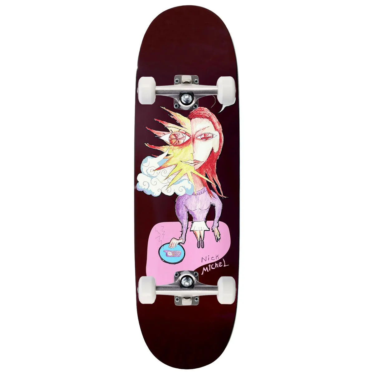 Frog The Distraction Nick Michel Skateboard Complete - 9.10" 1