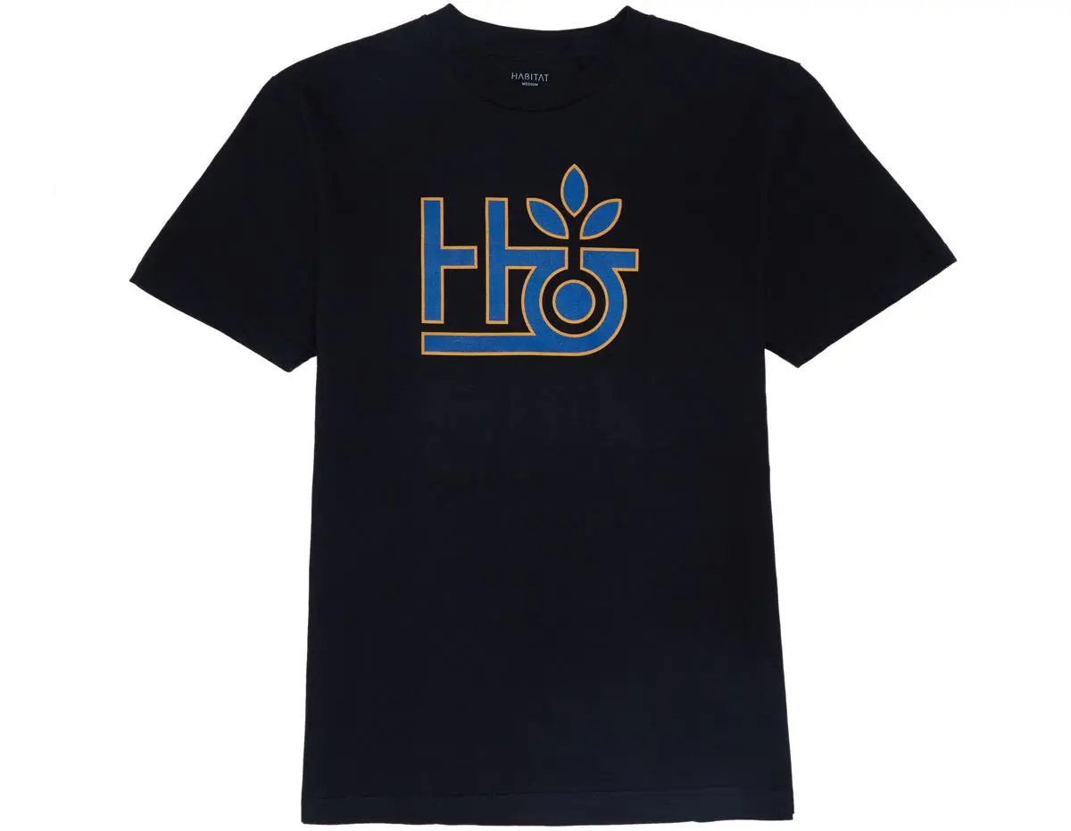 Habitat Pod Logo T-Shirt - Black 1
