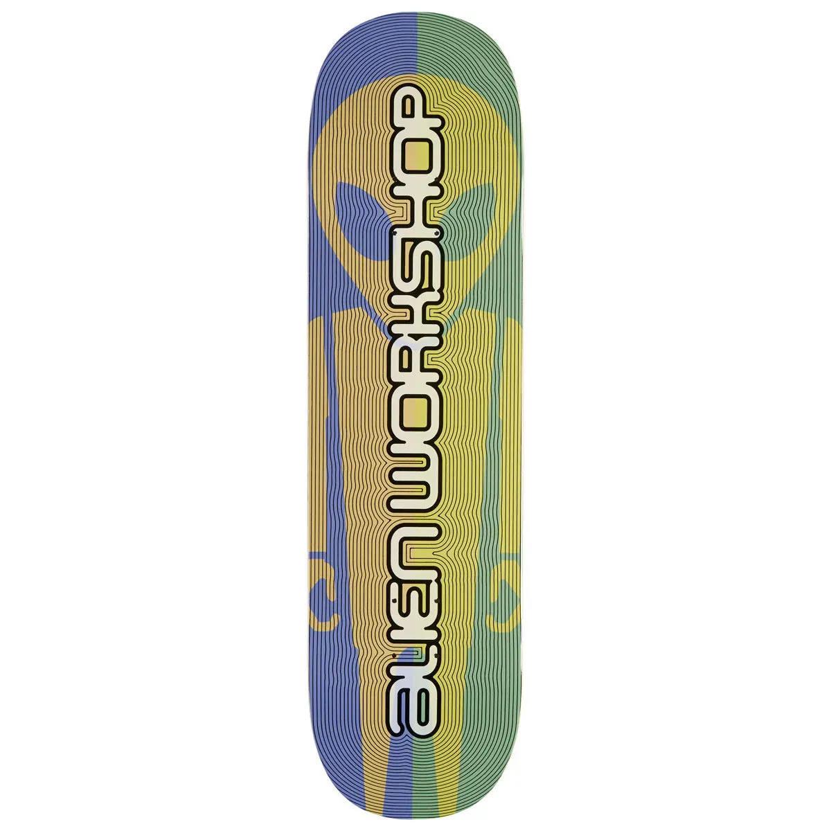 Alien Workshop Soldier Echoes Skateboard Deck - Green - 8.50" 1