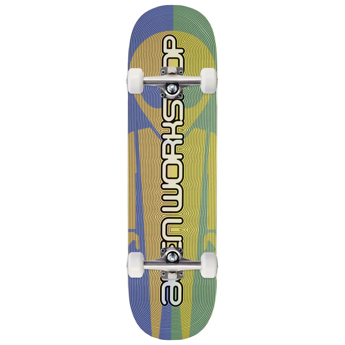 Alien Workshop Soldier Echoes Skateboard Complete - Green - 8.50" 1