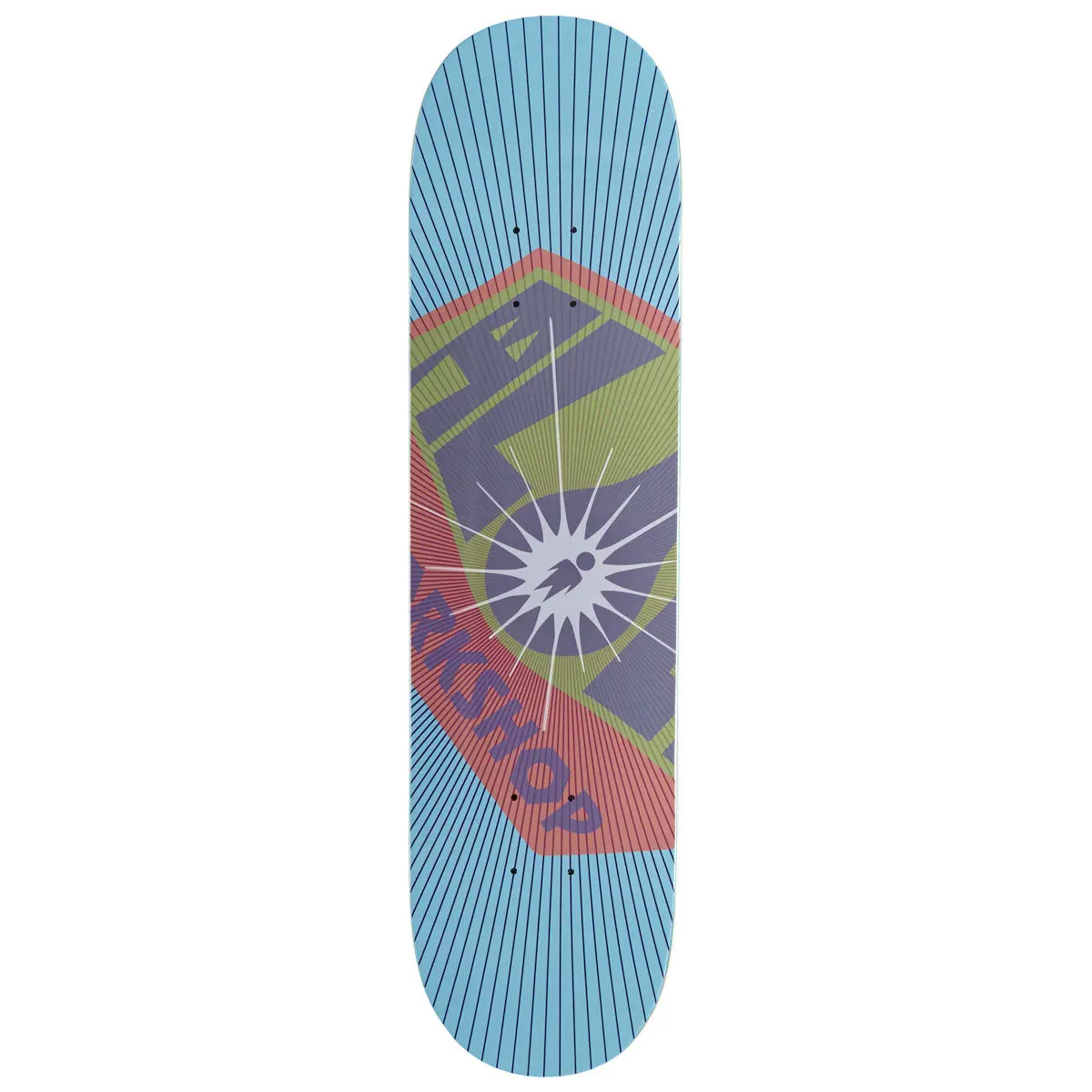 Alien Workshop Og Burst Skateboard Deck - Blue - 7.875" 1