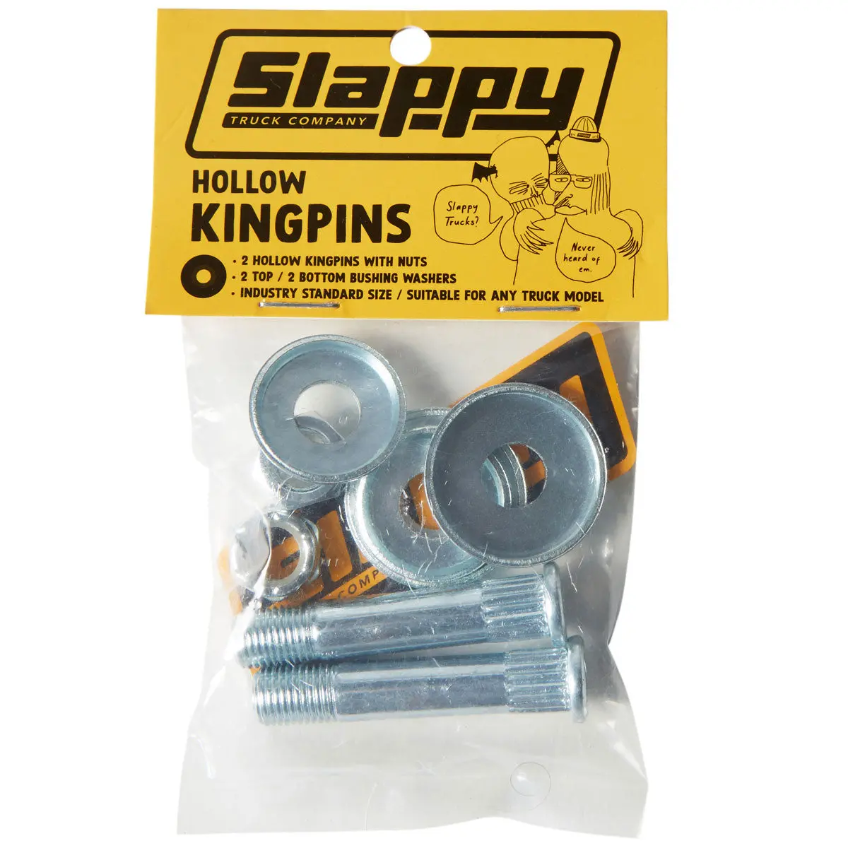 Slappy Standard Hollow Kingpins - Polished 1